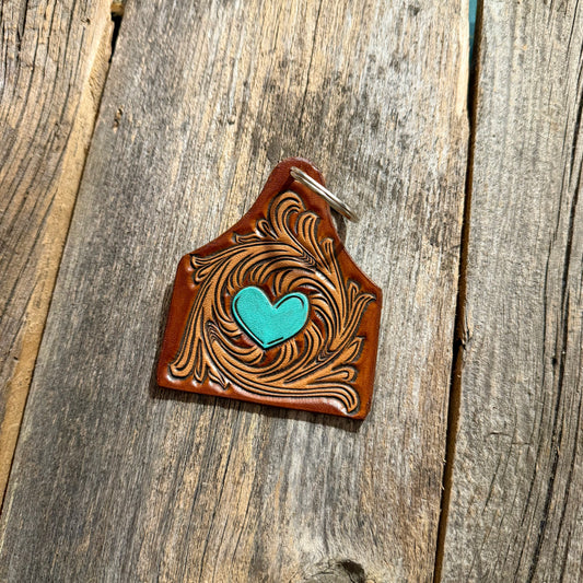 Cowtag Keychain/Mirror Hanger