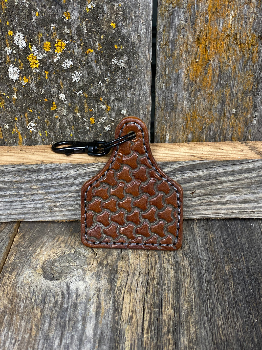 Patterned Cow Tag